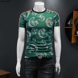 Fake Summer New High-end Quality Silk Cotton Mens Trend Short Sleeved T-shirt Qt6012afd991 V4ra