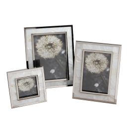Frame Fashionable Natural Seashell Photo Frames, HandMade Home Deco, Framing Display, YSPF007
