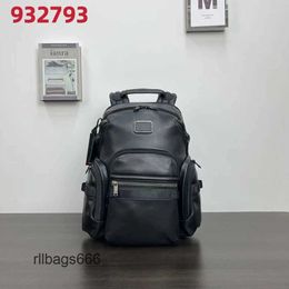 High Mens Men TUMIIs Business PRA508G Computer TUMII Bag Backpack Leather Alpha Mens Quality Designer 2024 Bags Travel 932793d Commuter Back Pack 0YBI