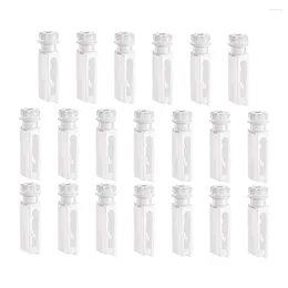 Shower Curtains 20 Pcs Window Hooks Curtain Replacement Rod Wheel Bracket Rail Track White Pulley