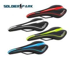 Mountain Bike Cycling Hollowedout Breathable Skidproof Saddle Bicycle Front Seat Mat High Elasticity Cushion Seat 4 Colours order737325036