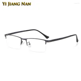 Sunglasses Frames Slim Fashion Men Glasses Optical Eyewear Prescription Alloy Material Eyeglasses Armacao De Oculos