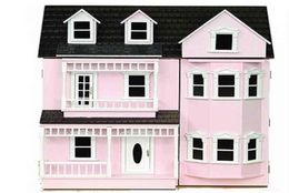 1 12 Scale Villa Stylish Fancy Wooden Toy Doll House For Kids Victorian Dolls House Kits257S3162345