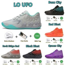 4s Lamelo Sports Shoes Rick x Lamelo Ball Mb.01 Mens Basketball Shoes Queen Buzz City Black Lo Ufo Red Blast Rock Ridge Not From Here Men Sport Trainner Sneakers 40-46