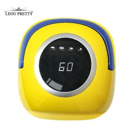 Kits 72w Gel Nail Lamp Rechargeable Wireless Uv Led Lamp Nail Dryer White and Yellow Colour