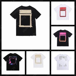 Multiple styles Summer Brand designers men's and women's T-shirts cotton loose bat sanskrit printed Palms tshirt Fashion Street shirts man black t shirt