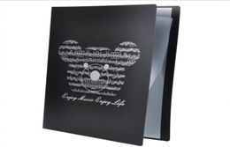 Popular Black A4 Size File Storege Folder for Music Sheets Artworks Clippings Music Bear5215748