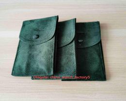Selling Top Quality Watches Bag Boxes Perpetual Green Watch Cloth Travel Collection Lock 70mm x 130mm For President 124300 1163583853