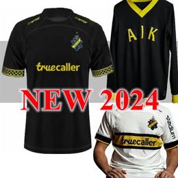 2024 AIK Solna SOCCER Jerseys STOCKHOLM Special Limited-edition FISCHER HUSSEIN OTIENO GUIDETTI THILL TIHI HALITI 132 Year History 23 24 Jersey Football Shirts