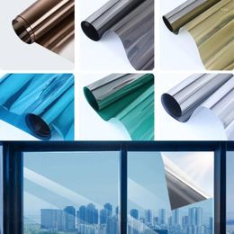Window Stickers UV Protection Sticker Privacy Film Self Adhesive Sun One Way Perspective Heat Insulation Glass