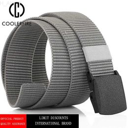 Belts Mens and Womens Nylon Ribbon Tactical Military Casual Designer Canvas Jeans Belt High Quality Military Waist Fabric Belt HB041C240407