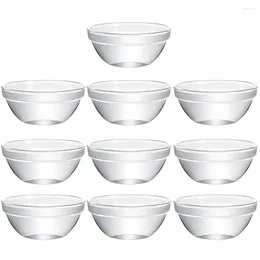 Dinnerware Sets Bozai Cake Mold Small Bowls Salad Dessert Serving Jelly Pinch Prep Stackable Glass Pudding Vitroleros Para Mini