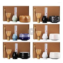 Teaware Sets Easy Clean Handmade Unique Design Gift Ceremony Matcha Set Accessories Tea Home To Use Whisk