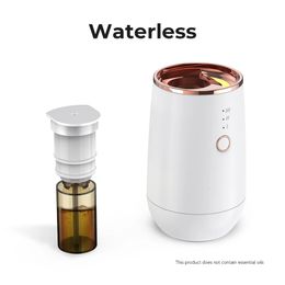 Mini Car Waterless Essential Oils Diffuser Fragrance Aromatherapy Higher Atomizing Efficienc Home Air Freshener 240407