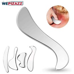 Full Body Massager Stainless Steel Scraping Guasha Massage Tool for Soft Tissue Scraping Physical Therapy Stuff for Back Legs ArmsNeckShoulder 240407