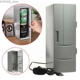 Freezer Mini car refrigerant USB cooler warm cooler portable beverage travel Y240407