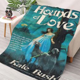 Blankets Bush Hounds Of Love 1970s Gothic Romance Throw Blanket 3D Printed Sofa Bedroom Decorative Children Adult Christmas Gift