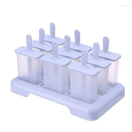 Baking Moulds 9 Cavity Silicone Ice Cream Moulds Food Safe Summer Ice-lolly Mould High Quality Popsicle Tray DIY Kitchen Accessories