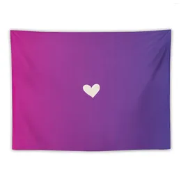 Tapestries Pink/Blue Heart Gradient Tapestry Home Decor Wall Mural Aesthetic Room Decors Nordic