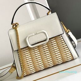 2024 Crossbody Bag Designer Handbags Purse Small Tote Leather Fashion Letters Zipper Pocket Bottom Weave Shoulder Bags