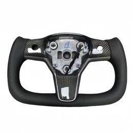 Tesla Model Y 3 XS custom steering wheel forged carbon Fibre steering wheel