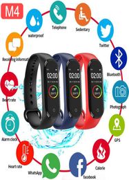 Smart Band Fitness Trcker M4 Sport Bracelet Pedometer Heart Rate Blood Pressure Bluetooth Wirstband Waterproof Smartband4660316