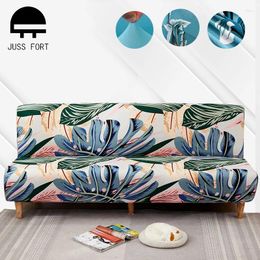 Chair Covers Elastic Without Armrest Sofa Bed Cover Geometric Print Folding Couch All-inclusive Dustproof Slipcover For Parlor