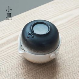 Teaware Sets Small Cup Quick One Pot Ceramic Simple Japanese Style Travelling Portable Tea Set Suit Product.