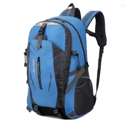 Backpack Nylon Waterproof Travel Backpacks Men Climbing Bags Hiking Boy Girl Cycling 2024 Outdoor Sport School Bag For Women