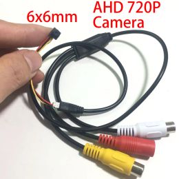 Cameras Super Small Mini AHD 720P Camera CMOS Color CCTV Lens Size 6x6mm for HD AHD Mini DVR System