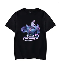 Women's T Shirts 2024 ITZY JEON SOMI T-Shirt Game Plan Fast Forward Logo Merch Print Women Men Casual Kpop Boy Girls Short Sleeve Tops