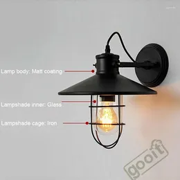 Wall Lamp Vintage Loft Industrial Light Edison For Bar Cafe
