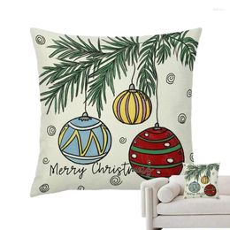 Pillow Christmas Throw Covers Pillowcase Case Decorations Linen Cases