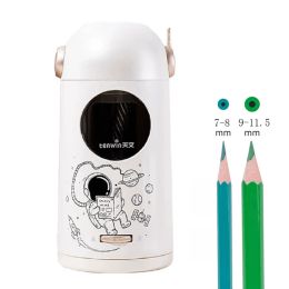 Sharpeners Electric Pencil Sharpener, AutoStop and Rechargeable Large Pencil Sharpener for 612mm Pencils, Portable in School Office