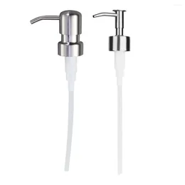 Liquid Soap Dispenser 2 Pcs Pump Replacement Lotion Dispensers Soy Sauce Plastic Spray Bottles