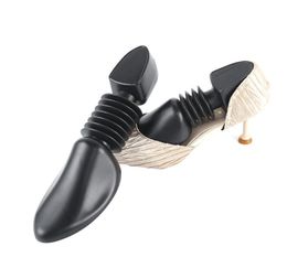 2 Sizes Black Shoe Stretcher Women and Men Plastic Spring Adjustable Shoes Tree Expander Support Care3769582