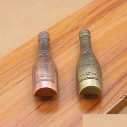 Handles Pulls Vintage Alloy Wine Bottle Shape Door Cupboard Knob Der Pl Handle Kitchen Wardrobe Hardware Knobs Llb12592 Drop Deliv Dhvlk