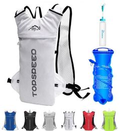 Outdoor Bags Trail RunningUltraLight 5L Backpack Running Hydration Vest Mar2117267