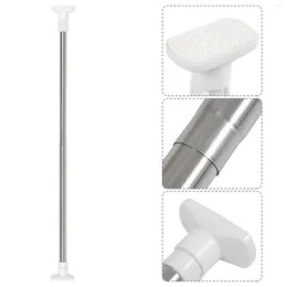 Shower Curtains Clothes Rail Towel Extendable Multipurpose Closet Rod Punch-free Tension Pole Stainless Steel Adjustable Barra Extensible
