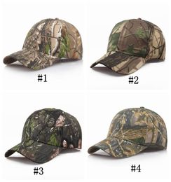 Men And Women Snapback Cap Sunshade Couple Baseball Hats Tourist Camouflage Fishing Ball Hats For Camping Equipment 4 Colors ZZA105692073