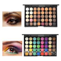 40 Colours Shimmer Glitter Eye Shadow Palette Waterproof Cosmetic Profissional Matte Eyeshadow Cream Makeup Palette