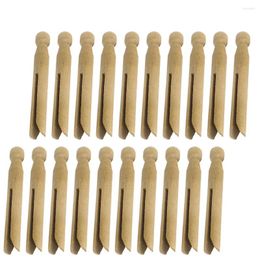 Frames 20 Pcs Para Po Pins Note Folder Wedding Decore Wooden Ceremony Decorations