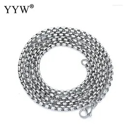 Chains Wholesale 50/60cm/lot 2.0/2.5/3/3.5/4mm Silver Colour Stainless Steel Bead Ball Chain Necklace DIY Jewellery Findings Surprise Gift