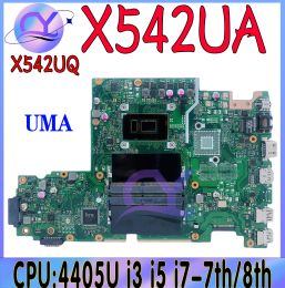 Motherboard X542UN Mainboard X542U X542UR X542URR X542UQ X542UF X542URV X542UA Laptop Motherboard With i3 i5 i77/8th UMA/930MX/940MX/MX150