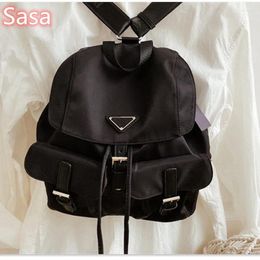 Drawstring Sasa Fashion Nylon Bag Women's Outside Crossbody Bags Bucket Lace Up String Women Shoulder