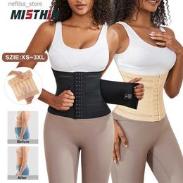 Waist Tummy Shaper MISTHIN Abdomen Tightening Fajas Shapewear Waist Posture Corrector Bodysuit Body Shaper High Compression Tummy Girdle L2447