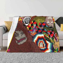 Blankets The Big Lez Show Wall Art Arrival Fashion Leisure Warm Flannel Blanket Trippy Tbls Sassy Sasquatch