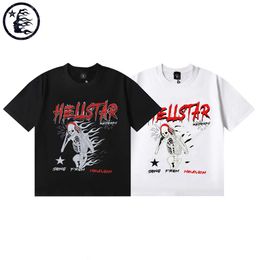 Hellstar Designer Mens T Shirts Short Sleeves designer clothes women 2024 New Printing Process