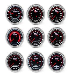 2quot 52mm Car boost gauge bar psi Exhaust gas temp water temp oil temp oil press Air fuel gauge voltmeter tachometer Car4099229