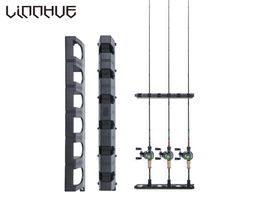 LINNHUE 6Rod Rack Fishing Pole Holder Fishing Rod Bracket Display Stand Organiser Support Mount Fishing Tackle5109184